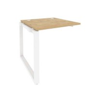 Onix O.MO-1.NRS-0.8 (Тиквуд Светлый/Белый) Наборный элемент рабочей станции на О-образном м/к