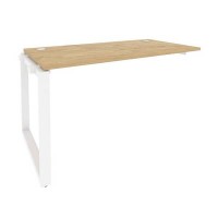 Onix O.MO-1.NRS-3.7 (Тиквуд Светлый/Белый) Наборный элемент рабочей станции на О-образном м/к