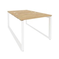 Onix O.MO-D.RS-2.1.8 (Тиквуд Светлый/Белый) Рабочая станция на О-образном м/к