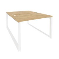 Onix O.MO-D.RS-2.2.8 (Тиквуд Светлый/Белый) Рабочая станция на О-образном м/к