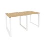 Onix O.MO-RS-2.0.7 (Тиквуд Светлый/Белый) Рабочая станция на О-образном м/к