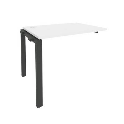 Onix O.MP-1.NRS-1.7 (Белый Бриллиант/Антрацит) Наборный элемент рабочей станции на П-образном м/к