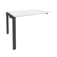 Onix O.MP-1.NRS-2.8 (Белый Бриллиант/Антрацит) Наборный элемент рабочей станции на П-образном м/к