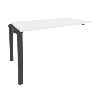 Onix O.MP-1.NRS-3.7 (Белый Бриллиант/Антрацит) Наборный элемент рабочей станции на П-образном м/к