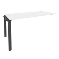 Onix O.MP-1.NRS-4.7 (Белый Бриллиант/Антрацит) Наборный элемент рабочей станции на П-образном м/к