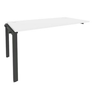 Onix O.MP-1.NRS-4.8 (Белый Бриллиант/Антрацит) Наборный элемент рабочей станции на П-образном м/к