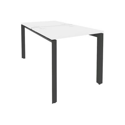 Onix O.MP-D.RS-2.0.7 (Белый Бриллиант/Антрацит) Рабочая станция на П-образном м/к