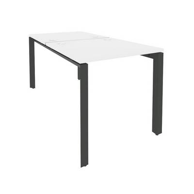 Onix O.MP-D.RS-2.0.8 (Белый Бриллиант/Антрацит) Рабочая станция на П-образном м/к