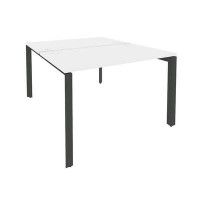 Onix O.MP-D.RS-2.2.7 (Белый Бриллиант/Антрацит) Рабочая станция на П-образном м/к