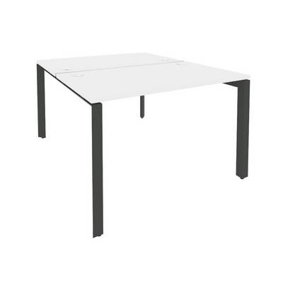 Onix O.MP-D.RS-2.2.7 (Белый Бриллиант/Антрацит) Рабочая станция на П-образном м/к