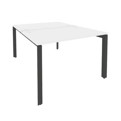 Onix O.MP-D.RS-2.2.8 (Белый Бриллиант/Антрацит) Рабочая станция на П-образном м/к