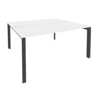 Onix O.MP-D.RS-2.4.7 (Белый Бриллиант/Антрацит) Рабочая станция на П-образном м/к