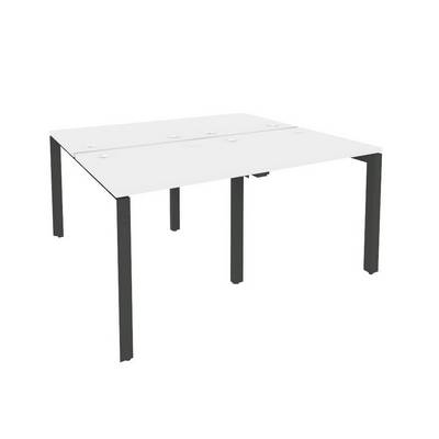 Onix O.MP-D.RS-4.0.7 (Белый Бриллиант/Антрацит) Рабочая станция на П-образном м/к