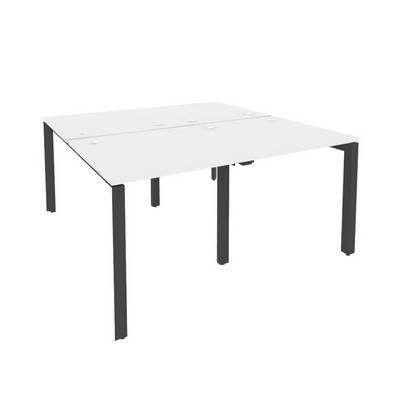 Onix O.MP-D.RS-4.0.8 (Белый Бриллиант/Антрацит) Рабочая станция на П-образном м/к