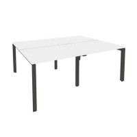 Onix O.MP-D.RS-4.1.8 (Белый Бриллиант/Антрацит) Рабочая станция на П-образном м/к