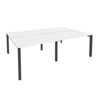 Onix O.MP-D.RS-4.2.8 (Белый Бриллиант/Антрацит) Рабочая станция на П-образном м/к