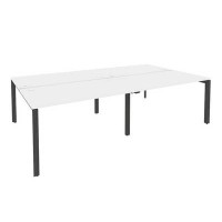 Onix O.MP-D.RS-4.3.8 (Белый Бриллиант/Антрацит) Рабочая станция на П-образном м/к