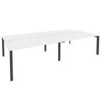 Onix O.MP-D.RS-4.4.8 (Белый Бриллиант/Антрацит) Рабочая станция на П-образном м/к