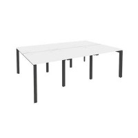 Onix O.MP-D.RS-6.0.8 (Белый Бриллиант/Антрацит) Рабочая станция на П-образном м/к