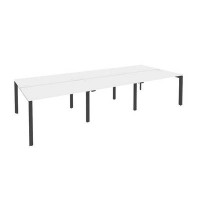 Onix O.MP-D.RS-6.2.7 (Белый Бриллиант/Антрацит) Рабочая станция на П-образном м/к