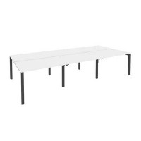 Onix O.MP-D.RS-6.2.8 (Белый Бриллиант/Антрацит) Рабочая станция на П-образном м/к