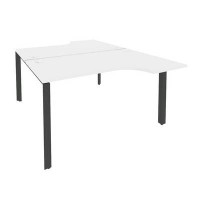 Onix O.MP-D.SA-2 (Белый Бриллиант/Антрацит) Рабочая станция на П-образном м/к