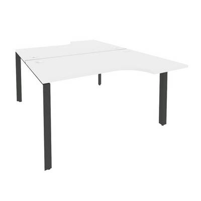 Onix O.MP-D.SA-2 (Белый Бриллиант/Антрацит) Рабочая станция на П-образном м/к