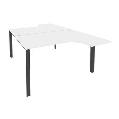 Onix O.MP-D.SA-3 (Белый Бриллиант/Антрацит) Рабочая станция на П-образном м/к