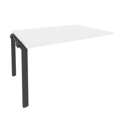 Onix O.MP-NPRG-3 (Белый Бриллиант/Антрацит) Проходной наборный элемент переговорного стола