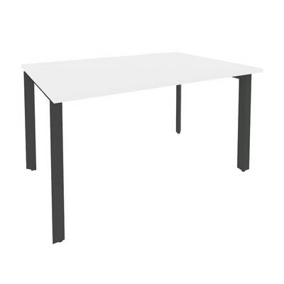 Onix O.MP-PRG-1.3 (Белый Бриллиант/Антрацит) Стол переговорный (1 столешница)
