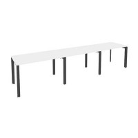 Onix O.MP-RS-3.2.7 (Белый Бриллиант/Антрацит) Рабочая станция на П-образном м/к