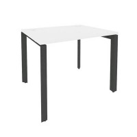 Onix O.MP-SP-1.8 (Белый Бриллиант/Антрацит) Стол рабочий на П-образном м/к