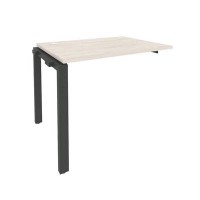 Onix O.MP-1.NRS-1.7 (Денвер Светлый/Антрацит) Наборный элемент рабочей станции на П-образном м/к