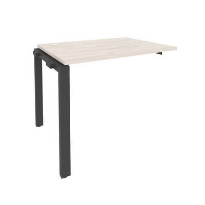 Onix O.MP-1.NRS-1.7 (Денвер Светлый/Антрацит) Наборный элемент рабочей станции на П-образном м/к