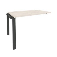 Onix O.MP-1.NRS-2.7 (Денвер Светлый/Антрацит) Наборный элемент рабочей станции на П-образном м/к