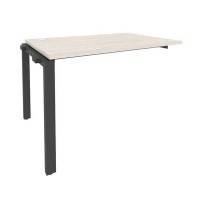 Onix O.MP-1.NRS-2.8 (Денвер Светлый/Антрацит) Наборный элемент рабочей станции на П-образном м/к