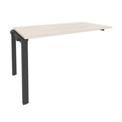 Onix O.MP-1.NRS-3.7 (Денвер Светлый/Антрацит) Наборный элемент рабочей станции на П-образном м/к