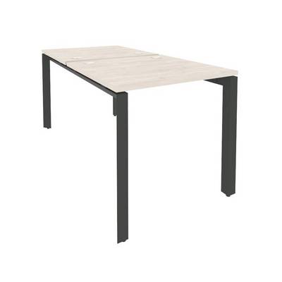 Onix O.MP-D.RS-2.0.8 (Денвер Светлый/Антрацит) Рабочая станция на П-образном м/к