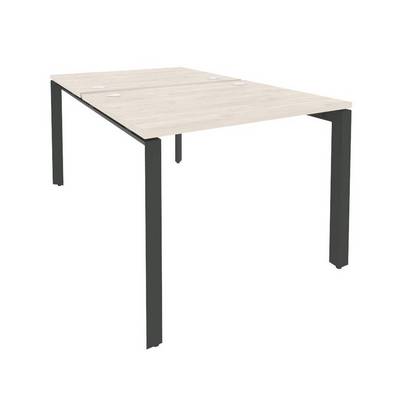 Onix O.MP-D.RS-2.1.8 (Денвер Светлый/Антрацит) Рабочая станция на П-образном м/к