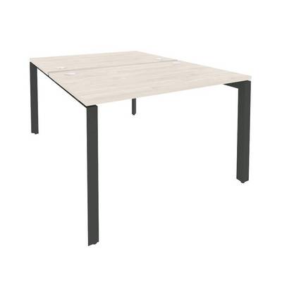 Onix O.MP-D.RS-2.2.8 (Денвер Светлый/Антрацит) Рабочая станция на П-образном м/к