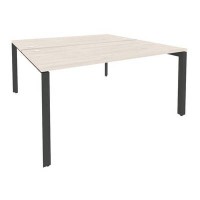 Onix O.MP-D.RS-2.4.8 (Денвер Светлый/Антрацит) Рабочая станция на П-образном м/к