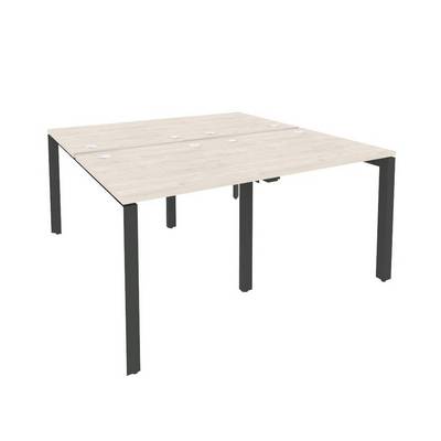 Onix O.MP-D.RS-4.0.8 (Денвер Светлый/Антрацит) Рабочая станция на П-образном м/к