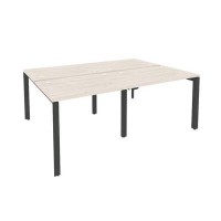 Onix O.MP-D.RS-4.1.7 (Денвер Светлый/Антрацит) Рабочая станция на П-образном м/к