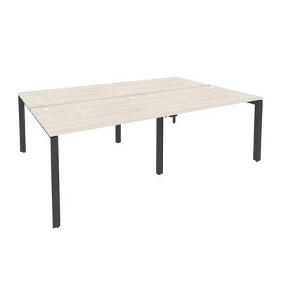 Onix O.MP-D.RS-4.2.8 (Денвер Светлый/Антрацит) Рабочая станция на П-образном м/к