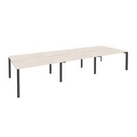 Onix O.MP-D.RS-6.3.7 (Денвер Светлый/Антрацит) Рабочая станция на П-образном м/к