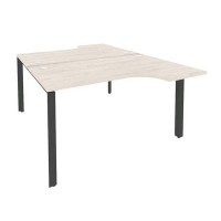 Onix O.MP-D.SA-2 (Денвер Светлый/Антрацит) Рабочая станция на П-образном м/к