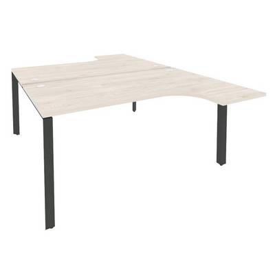 Onix O.MP-D.SA-4 (Денвер Светлый/Антрацит) Рабочая станция на П-образном м/к