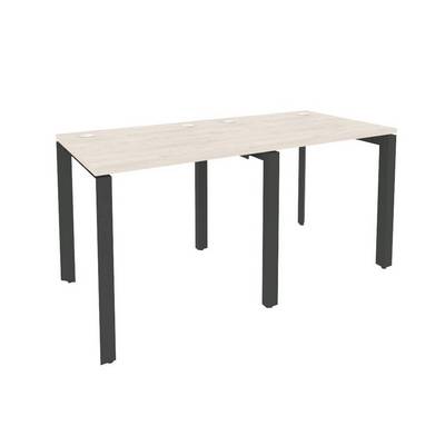 Onix O.MP-RS-2.0.7 (Денвер Светлый/Антрацит) Рабочая станция на П-образном м/к