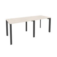 Onix O.MP-RS-2.1.7 (Денвер Светлый/Антрацит) Рабочая станция на П-образном м/к