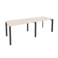 Onix O.MP-RS-2.2.8 (Денвер Светлый/Антрацит) Рабочая станция на П-образном м/к